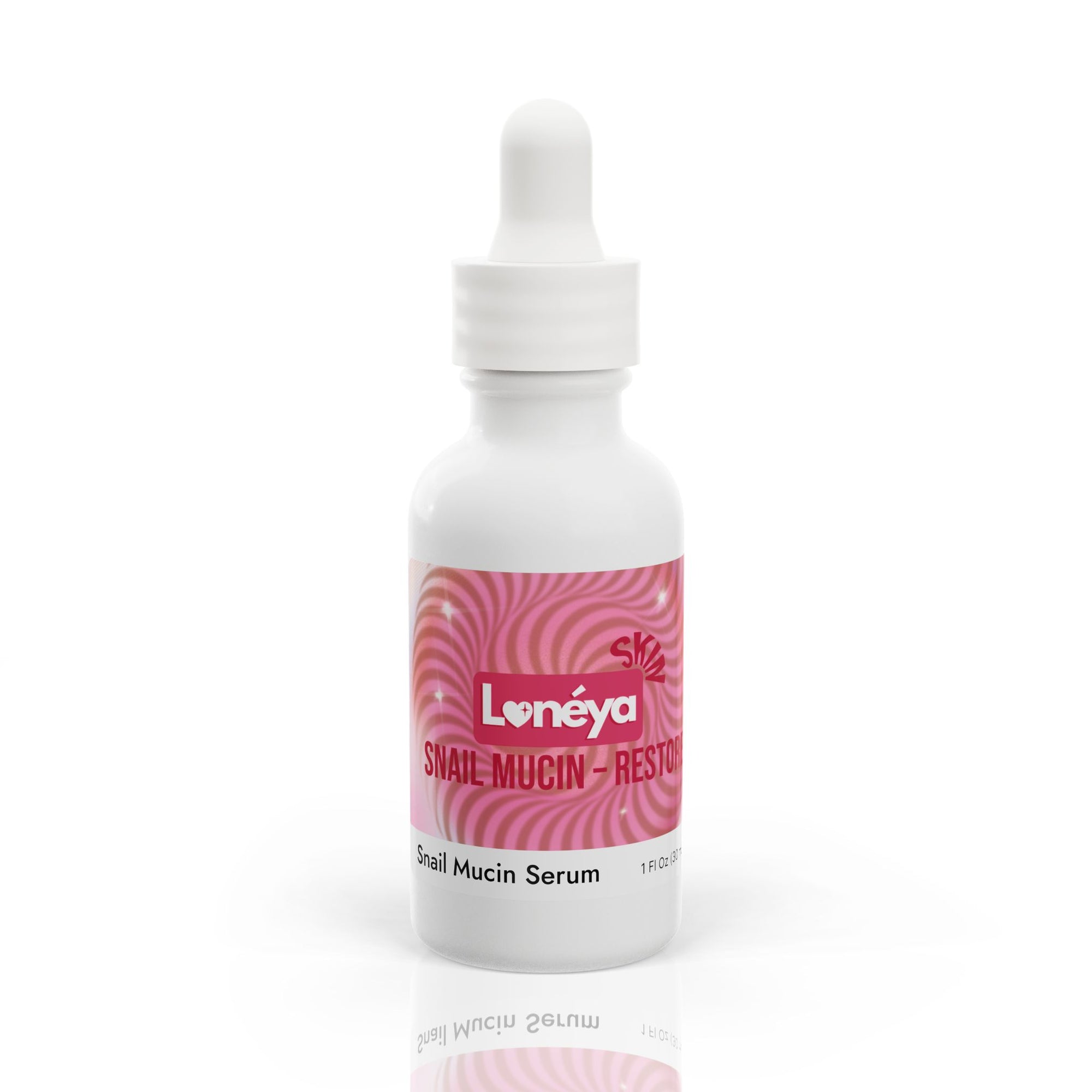 Loneya Snail Mucin Facial Serum – Hydrate & Restore | 1oz